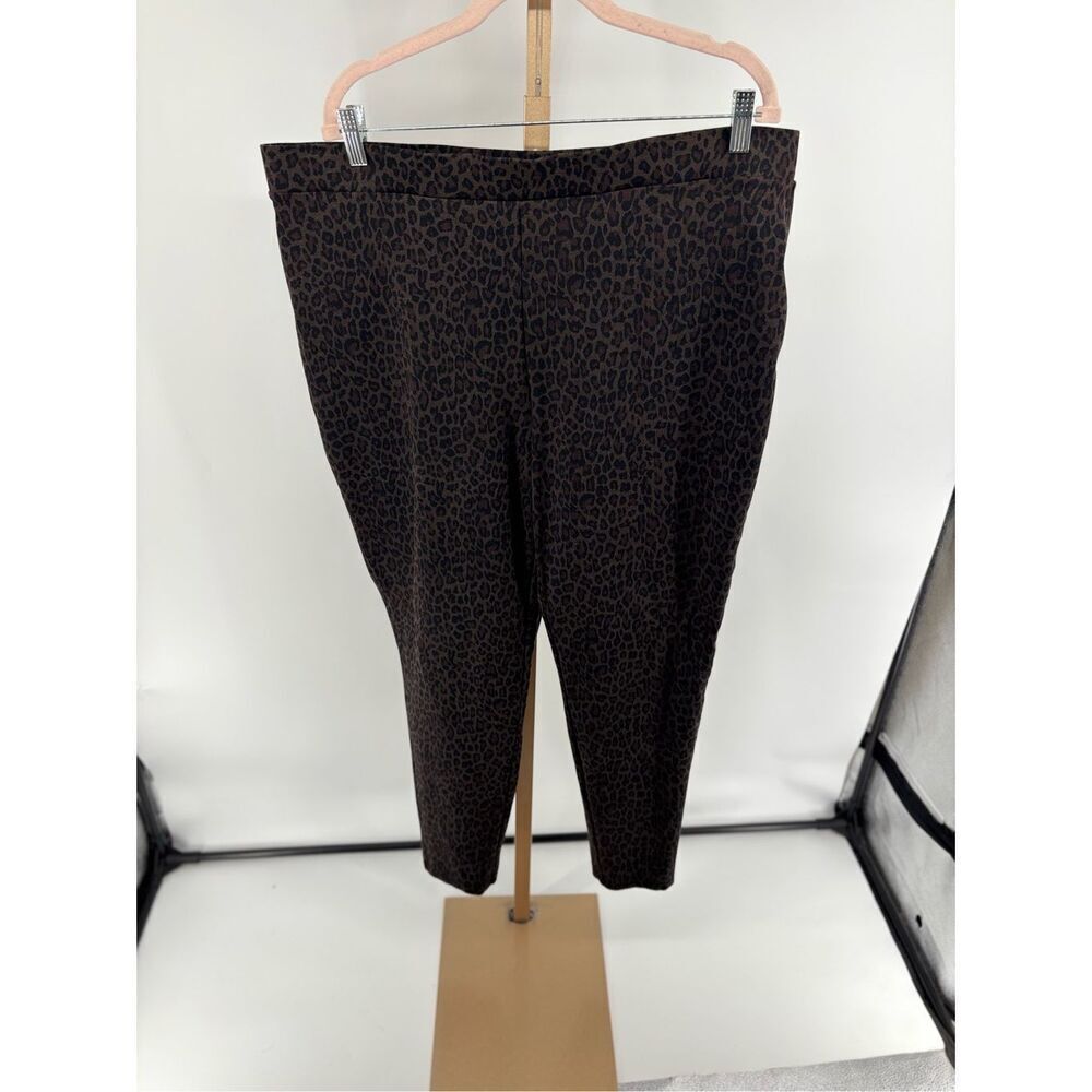 Philosophy Republic Leopard Print Leggings Ankle Crop Size 3X